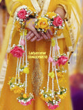 Heavy Bridal Gajray - Rose Gajray