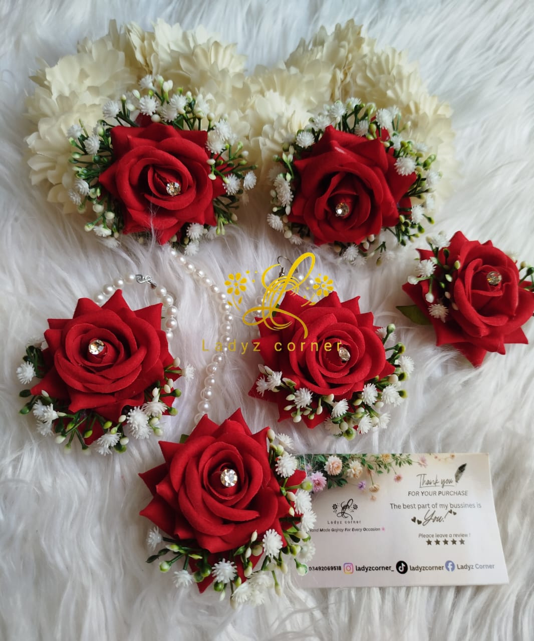 Gajraset - Rose Gajraset