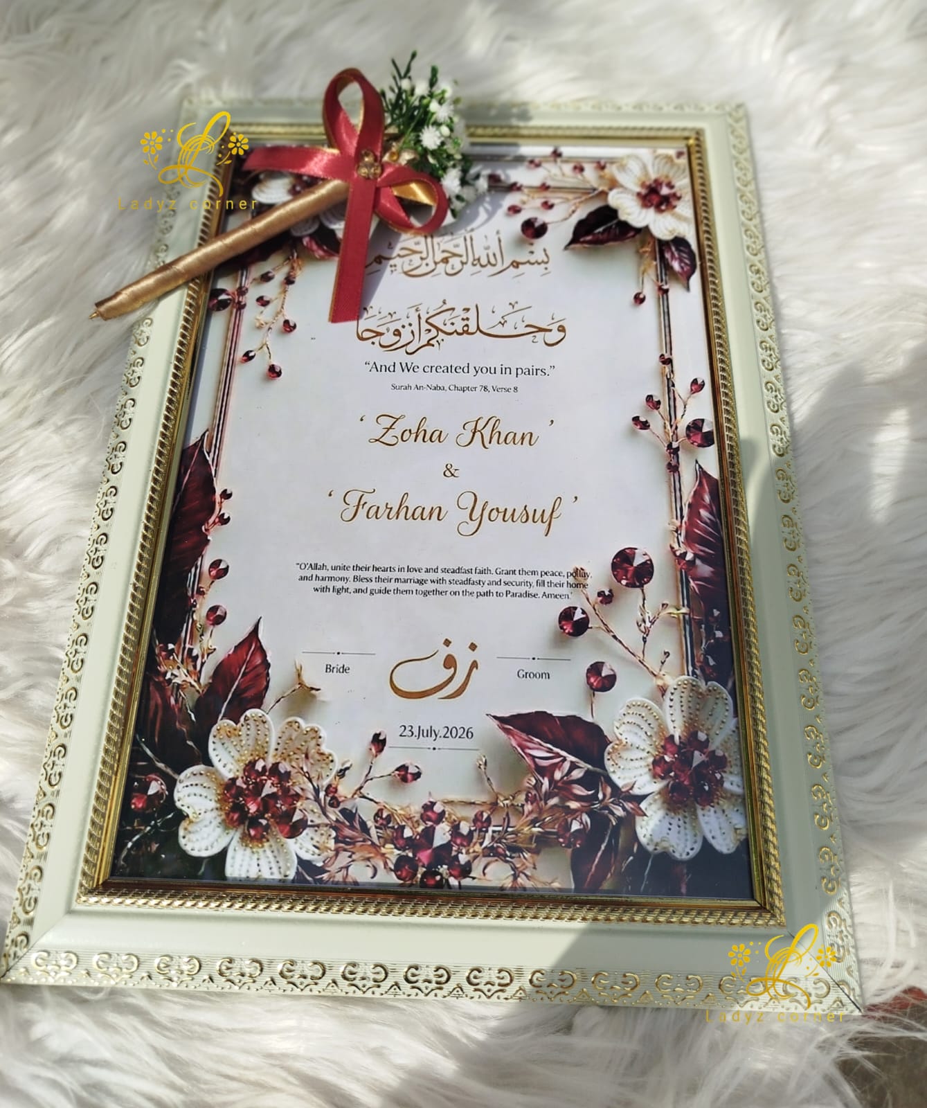 Nikkah Frame