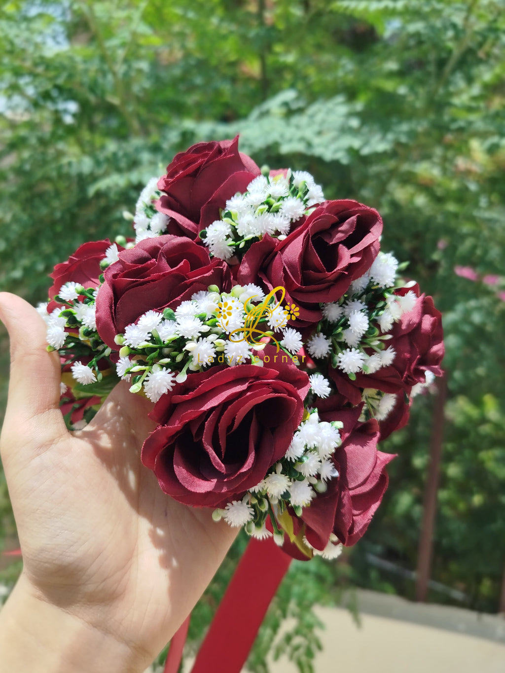 Rose Fabric Gjary
