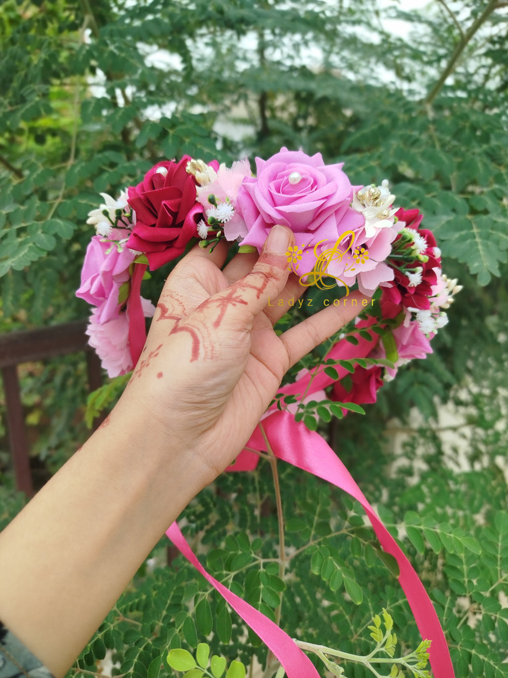 Crown - Velvet Roses Crown