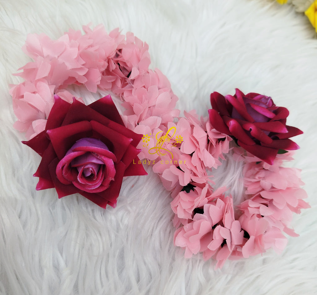 Pair of gajra - velvet rose gajray