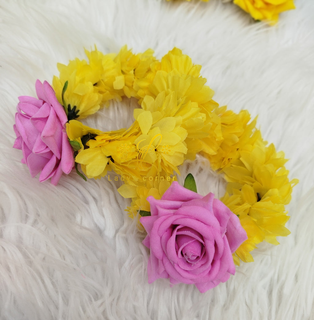 Pair of gajra - velvet rose gajray