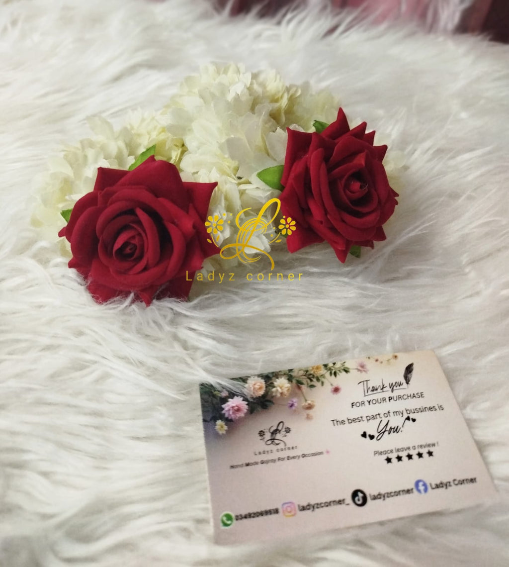 Pair of Gajra - rose gajray