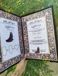 Nikkah Booklet Black Theme