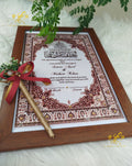Nikkah Frame With FREE Nikkah Pen