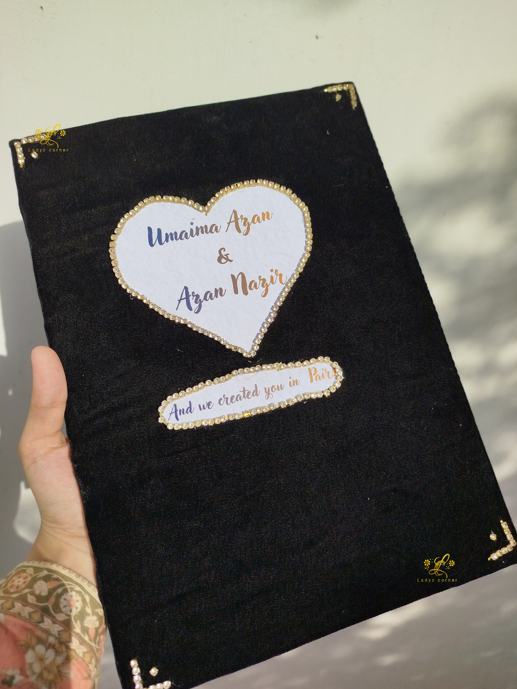 Nikkah Booklet Black Theme