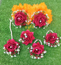 Velvet Rose Gajraset - Artificial Gajraset